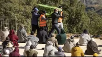 Marruecos: El último adiós al niño que murió atrapado en un pozo / Foto y video: AFP