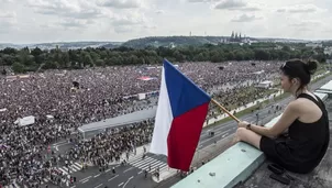 Los organizadores de la movilización estimaron que acudieron 250 000 personas. Foto: AFP