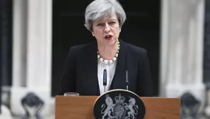 Theresa May, primera ministra de Reino Unido. Foto: AFP