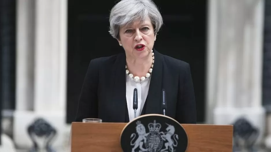 Theresa May, primera ministra de Reino Unido. Foto: AFP