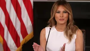 Melania Trump, primera dama de Estados Unidos. Foto: AFP