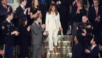 Melania Trump, primera dama de Estados Unidos. Foto: AFP