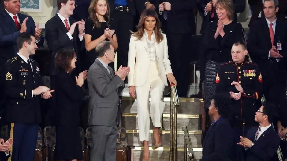 Melania Trump, primera dama de Estados Unidos. Foto: AFP