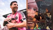 Messi sorprende a creadores de mural en Argentina