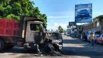 México: al menos 8 muertos en choques armados por arresto y fuga del hijo del 'Chapo' Guzmán. Foto: EFE