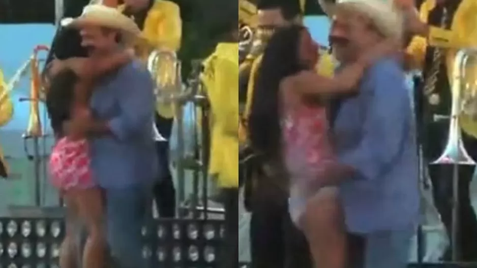 México: alcalde levanta vestido a joven mientras bailan