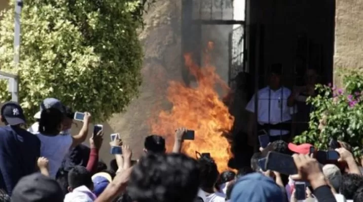 Los hechos ocurrieron en el poblado rural de San Vicente Boquerón, en el estado mexicano de Puebla. (Foto: @oscaresgo) Los hechos ocurrieron en el poblado rural de San Vicente Boquerón, en el estado mexicano de Puebla. (Foto: @oscaresgo)