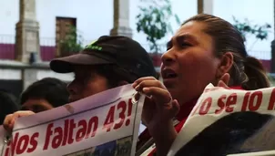 Expertos de CIDH blanco de espionaje durante caso Ayotzinapa. Video: AFP