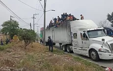 México: Hallan a 310 migrantes que viajaban hacinados en caja de tráiler  - Noticias de migrante