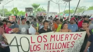 Esta protesta ha generado un debate sobre la política migratoria en México. / América Noticias