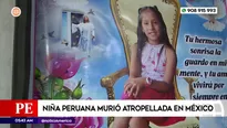 Niña peruana murió atropellada en México. Foto y video: América Noticias