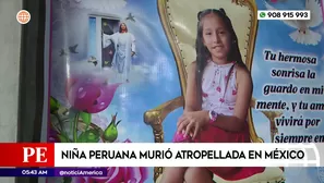 Niña peruana murió atropellada en México. Foto y video: América Noticias