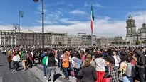 El sismo provoc&oacute; el desalojo en el edificio sede del Gobierno de Ciudad de M&eacute;xico, donde se encontraba la alcaldesa Claudia Sheinbaum. (Foto: EFE/Video: Canal N)