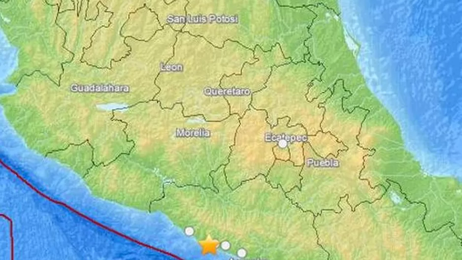 México: Sismo de 6.7 grados se registró en el estado de Guerrero