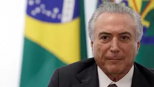 Michel Temer. Foto: Difusión