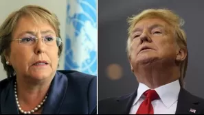 Michelle Bachelet cree extremadamente amplias las sanciones de Estados Unidos a Venezuela. Foto: composición 