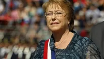 Michelle Bachelet, presidenta de Chile. (Vía: AFP)