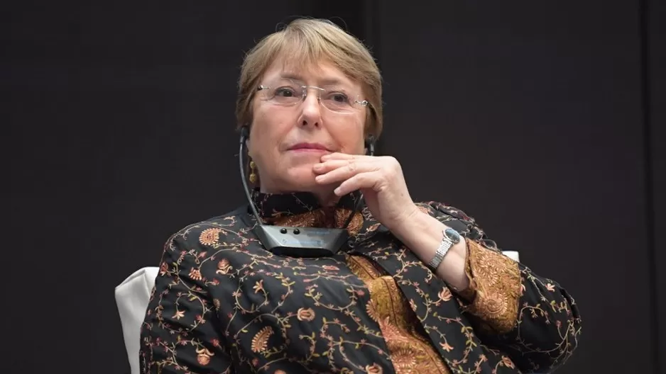 Michelle Bachelet, Alta Comisionada de la ONU para los Derechos Humanos. Foto: AFP