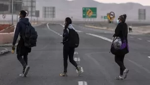 Migrante venezolana muere al cruzar la inhóspita frontera entre Chile y Bolivia. Imagen referencial: AFP