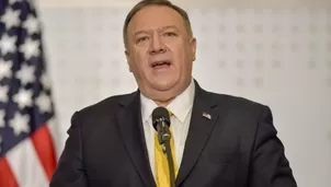 Mike Pompeo, secretario de Estado de Estados Unidos. Foto y video: AFP