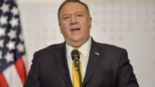 Mike Pompeo, secretario de Estado de Estados Unidos. Foto y video: AFP