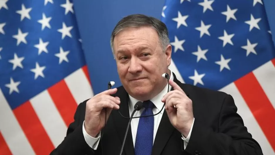 Pompeo alertó también a los eslovacos se protejan de China. (Foto: AFP)