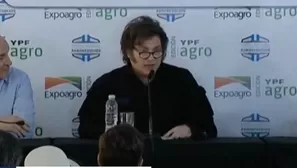 Javier Milei. Video: Canal N