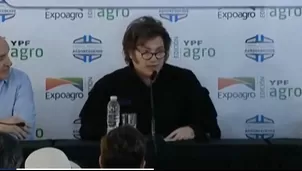 Javier Milei. Video: Canal N