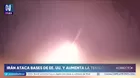 Misiles y drones de Irán golpean instalaciones de EE. UU.