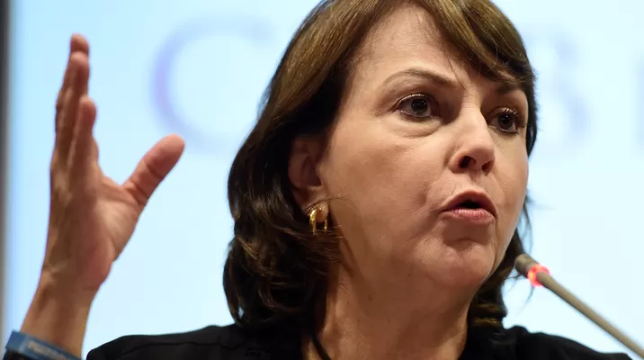Mitzy Capriles, esposa del alcalde metropolitano de Caracas y actualmente en situación de arresto domiciliario, Antonio Ledezma. Foto: AFP Mitzy Capriles, esposa del alcalde metropolitano de Caracas y actualmente en situación de arresto domiciliario, Antonio Ledezma. Foto: AFP