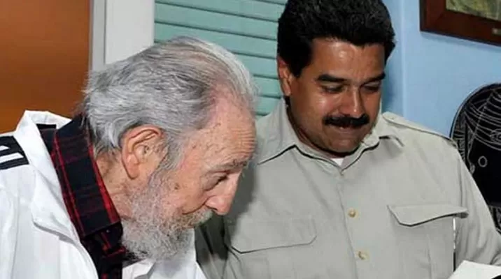 Nicolás Maduro y Fidel Castro Nicolás Maduro y Fidel Castro