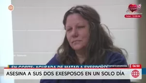 Mujer mató a sus dos exesposos en un solo día en Florida. Foto y video: ANS