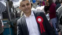 Sadiq Khan. (Vía: AFP)