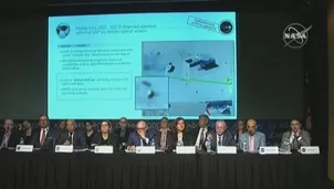 NASA brindó detalles sobre avistamientos de ovnis. / Video: Canal N