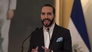 Nayib Bukele responde a Venezuela por supuesto abuso a migrantes. Foto y video: Canal N/Andina