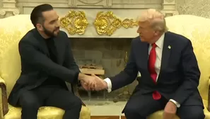 Nayib Bukele viajó a EEUU a consolidar su alianza con Donald Trump. Video: Canal N