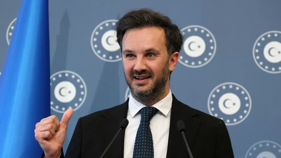 Vocero de Turquía, Georgiy Tykhy. Foto: AFP