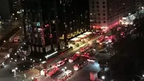 Incendio en Trump Tower. Foto: Twitter @VojtechGibis