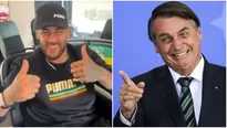 Neymar apoya la reelección de Bolsonaro en Brasil con divertido Tik Tok