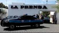 Nicaragua: Policía allana instalaciones del diario La Prensa. Foto: EFE / Video: AFP