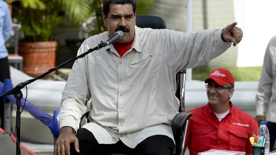 Nicolás Maduro. (Vía: AFP)