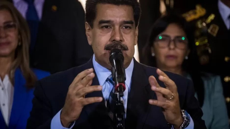 Nicol&aacute;s Maduro autoriza a la Fuerza Armada a responder &quot;desde todos los espacios&quot; a Iv&aacute;n Duque. Foto: EFE