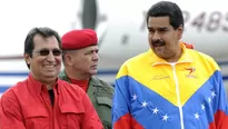 El gobernante de Venezuela, Nicolás Maduro, designó este jueves a Adán Chávez, hermano del fallecido presidente Hugo Chávez. Foto: AFP