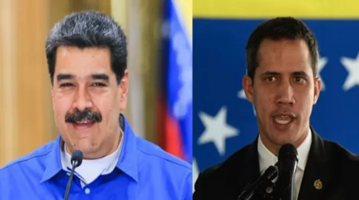 Nicolás Maduro y Juan Guaidó. Foto: AFP Nicolás Maduro y Juan Guaidó. Foto: AFP