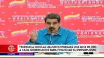 Nicolás Maduro entregará mina de oro a cada gobernación de Venezuela para financiar presupuesto. Foto y video: América Noticias