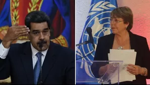 Nicolás Maduro exige a Michelle Bachelet rectificar "mentiras" en informe de DD.HH. Foto: AFP