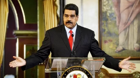 Nicolás Maduro, presidente de Venezuela. Foto: AFP