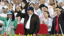 Daniel Ortega, presidente de Nicaragua. Foto: AFP.