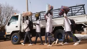 Nigeria: 344 estudiantes fueron liberados por sus secuestradores. Foto: AFP referencial