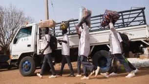 Nigeria: 344 estudiantes fueron liberados por sus secuestradores. Foto: AFP referencial